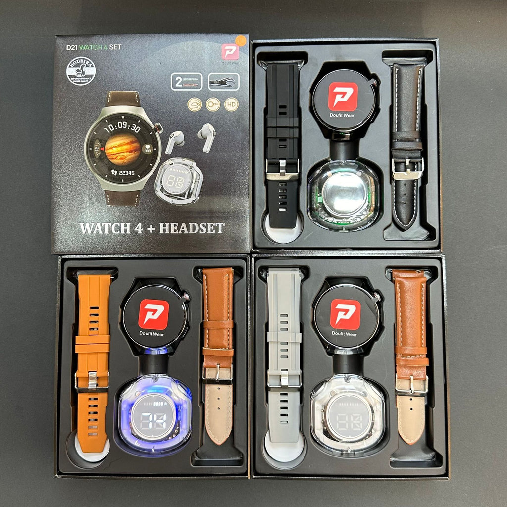 Montre Connectée Ronde Grand Écran